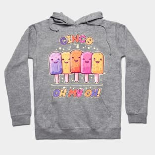 Cinco Oh My Oh! Kawaii Ice Cream Bar Hoodie